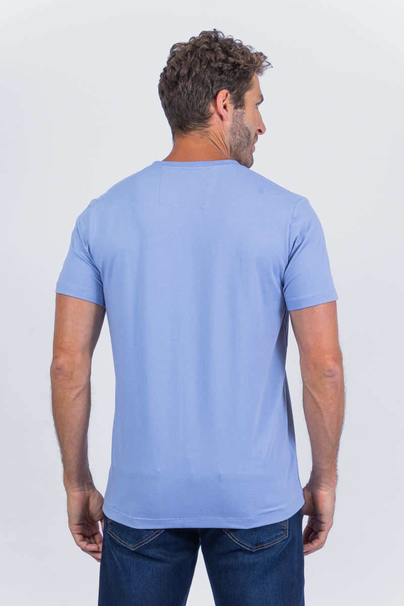 Miniatura: 05.4753-M T-shirt manga curta gola V algodão egípcio