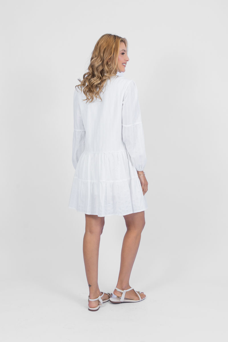Miniatura: 11.20920-W Vestido bata curto com manga bufante