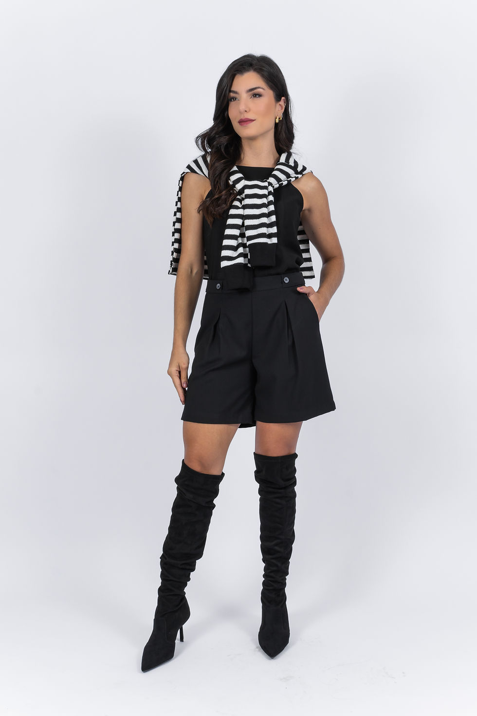 Miniatura: 10.20705 -W Blusa regata com recorte