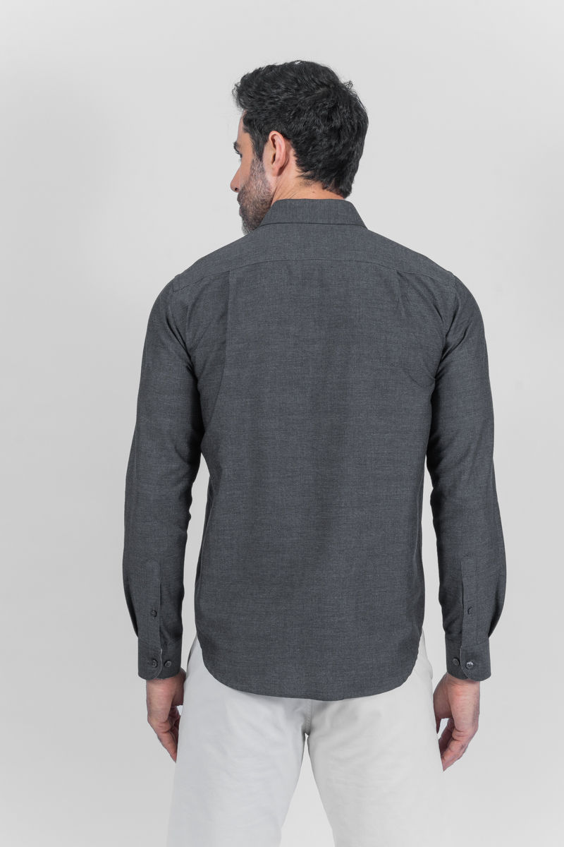 Miniatura: 01.21240-F Camisa manga longa viscose com algodão