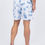 Miniatura: 04.3533-N Shorts acqua cós com elástico estampa exclusiva