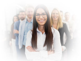 An image with a direct link to the webpage with an overview of the Leadership in Action series, one of the Live Virtual Programs.