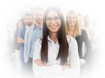 An image with a direct link to the webpage with an overview of Leadership in Action, one of the Live Virtual Programs.