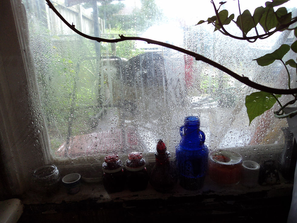 Raining
