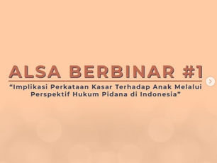 ALSA Bright and Actual Academic Webinar #1