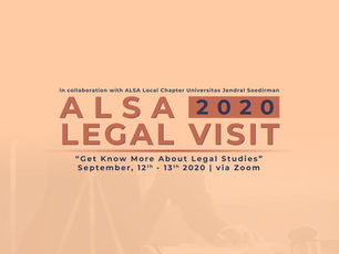 ALSA Legal Visit in Collaboration with ALSA LC Unsoed