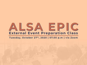ALSA EPIC # 1