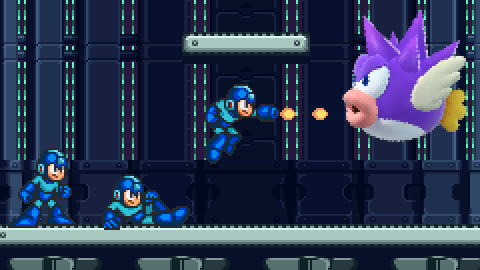 Mega Man Bass Hunting