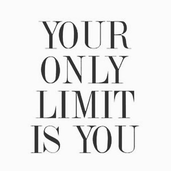 Your Biggest Limit is Yourself