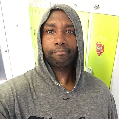Light grey hoodie soaked after the leg a
