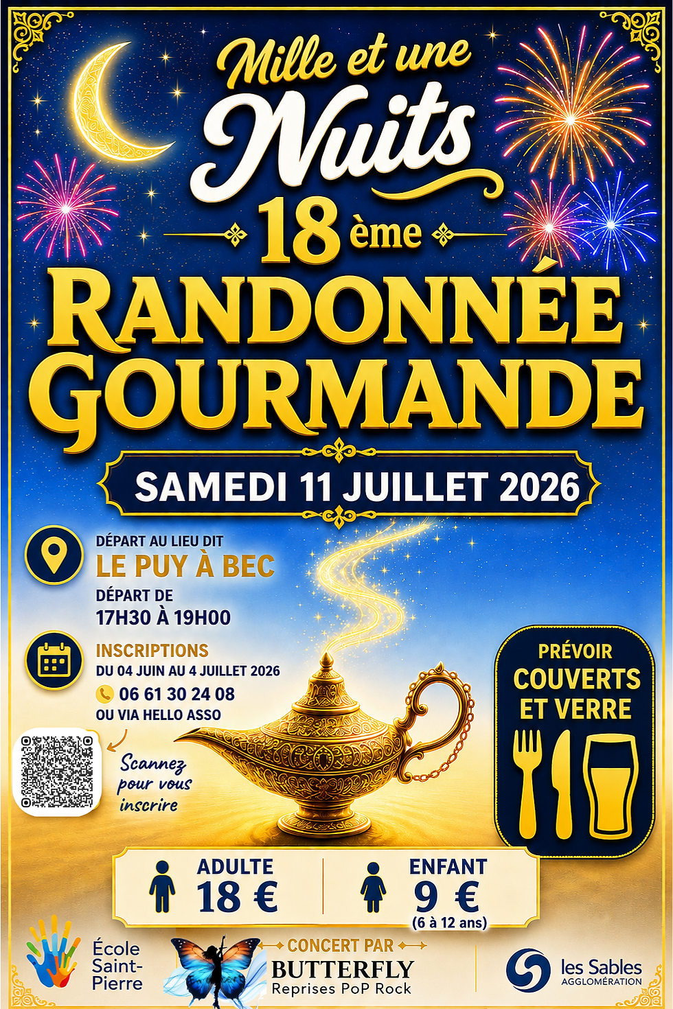 Concert Butterfly - 18ème Rando gourmande à Vairé