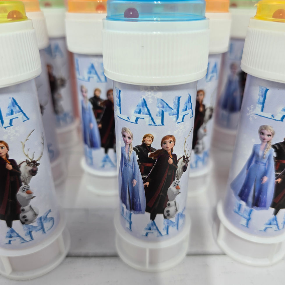 Bulles de savon
La reine des neiges