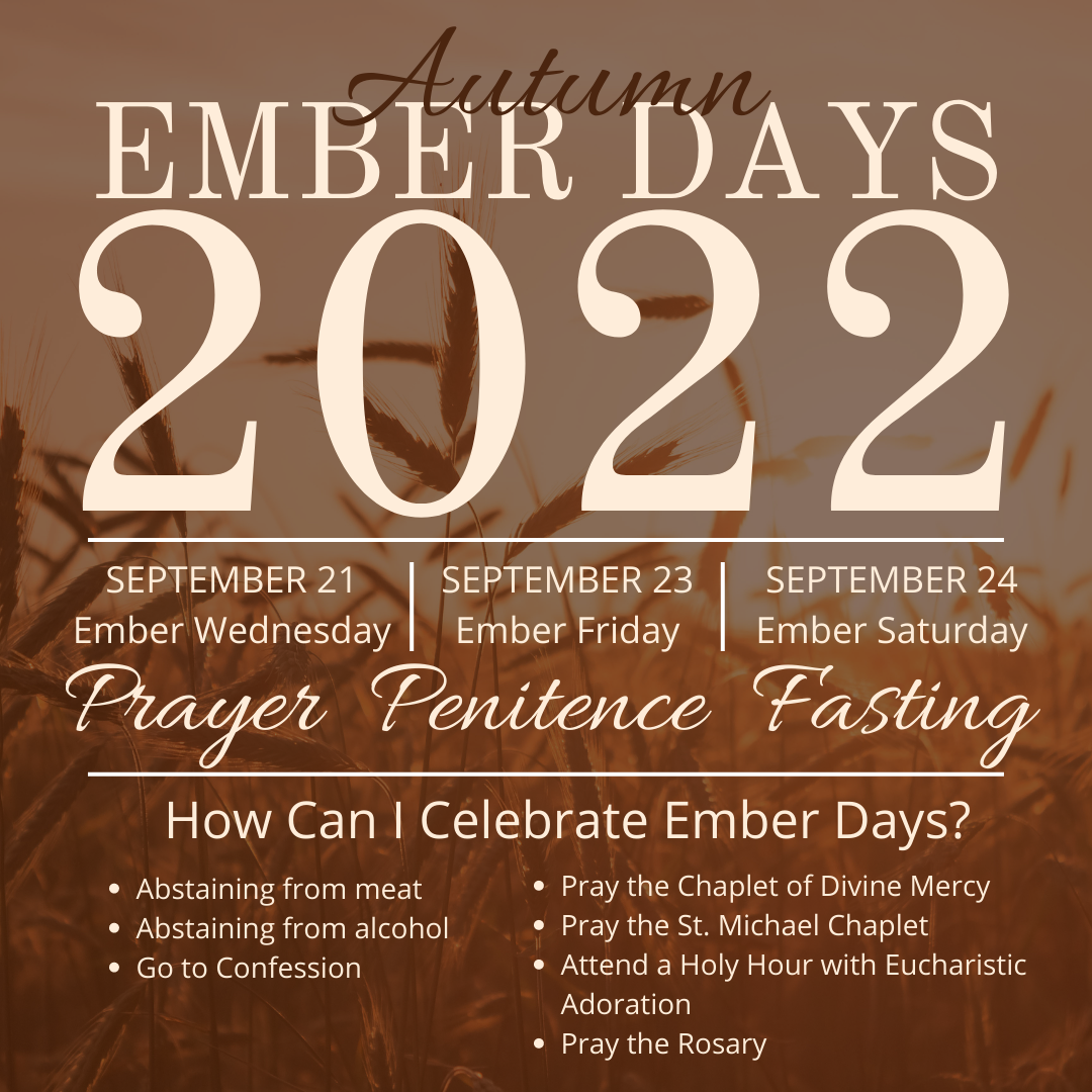 Autumn Ember Days 🙏🏻🕊📿✝️🌻 content media