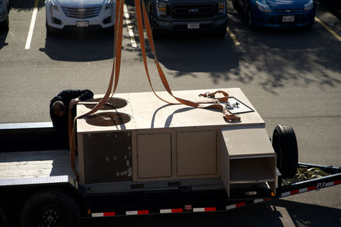 ACS Air Care Specialists doing an install