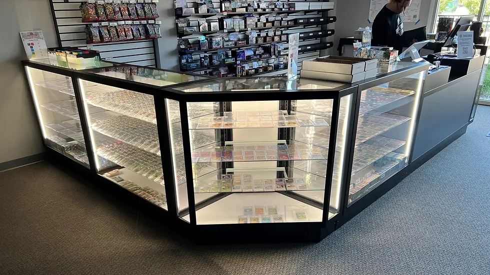 Fortress Display Cases at Dragon's Lair