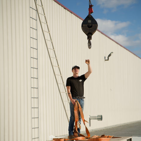 ACS Air Care Specialists doing an install