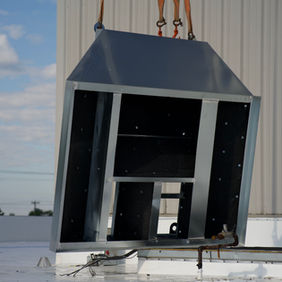 ACS Air Care Specialists doing an install