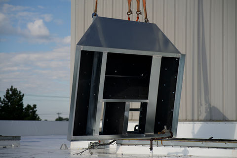 ACS Air Care Specialists doing an install