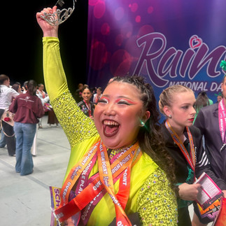 Rainbow Dance Competition: Senior Yuka named Senior Dancer of the Year, celebrating her dedication and artistry in dance