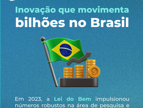 Lei do Bem: Incentivo fiscal que impulsiona a inovação no Brasil