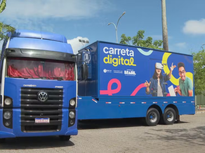 Projeto 'Carreta Digital' chega a Roraima com 3 mil vagas em cursos gratuitos de tecnologia