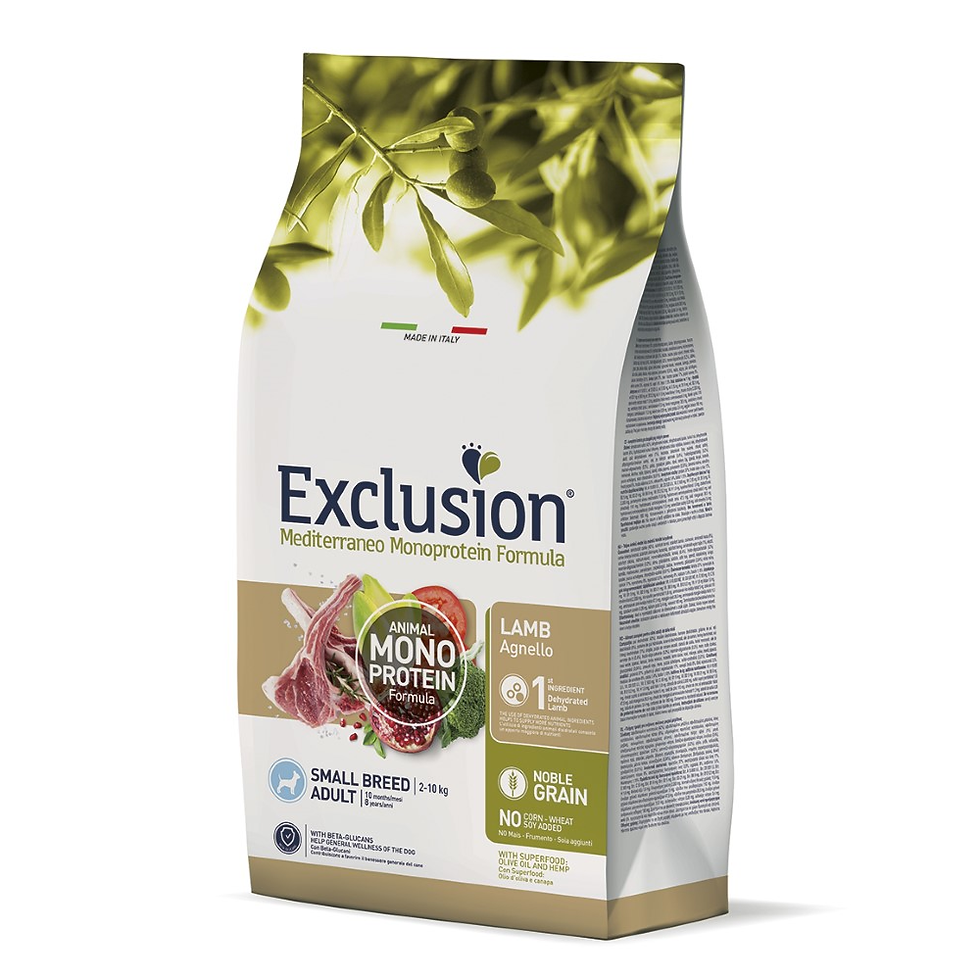EXCLUSION MEDITERRANEO  ADULT JANJETINA ZA MALE PASMINE 500G