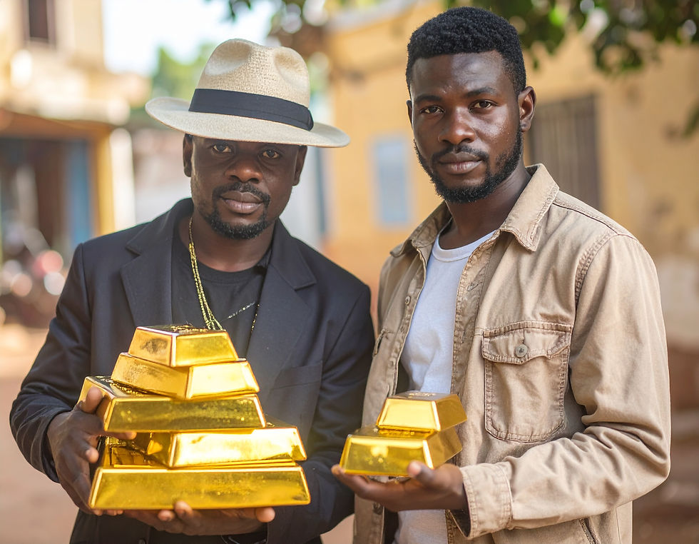 Firefly_african gangsters casual dressed in Accra with gold bars 12701.jpg