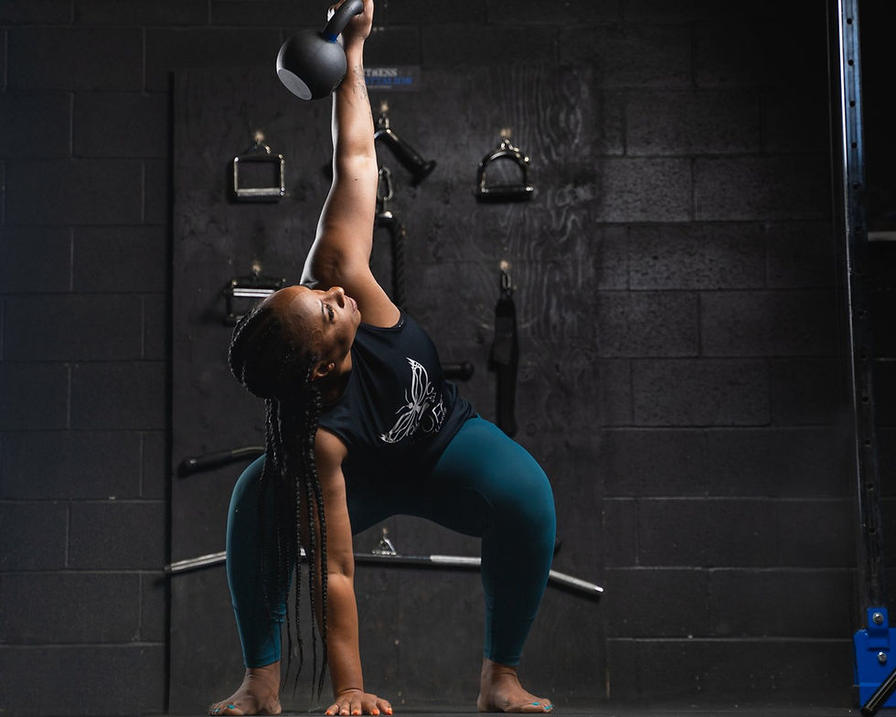Damali Fraiser, Kettlebell Coach and Founder: Lift Off Strength and Wellness