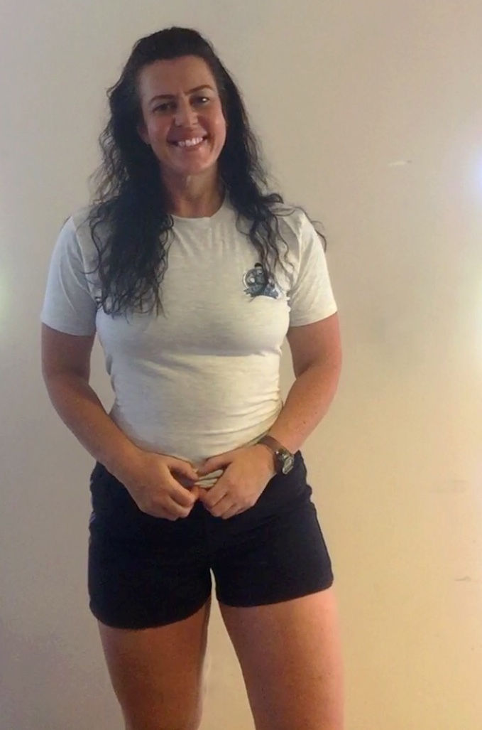 Vegan fitness coach Margs O'Farrell