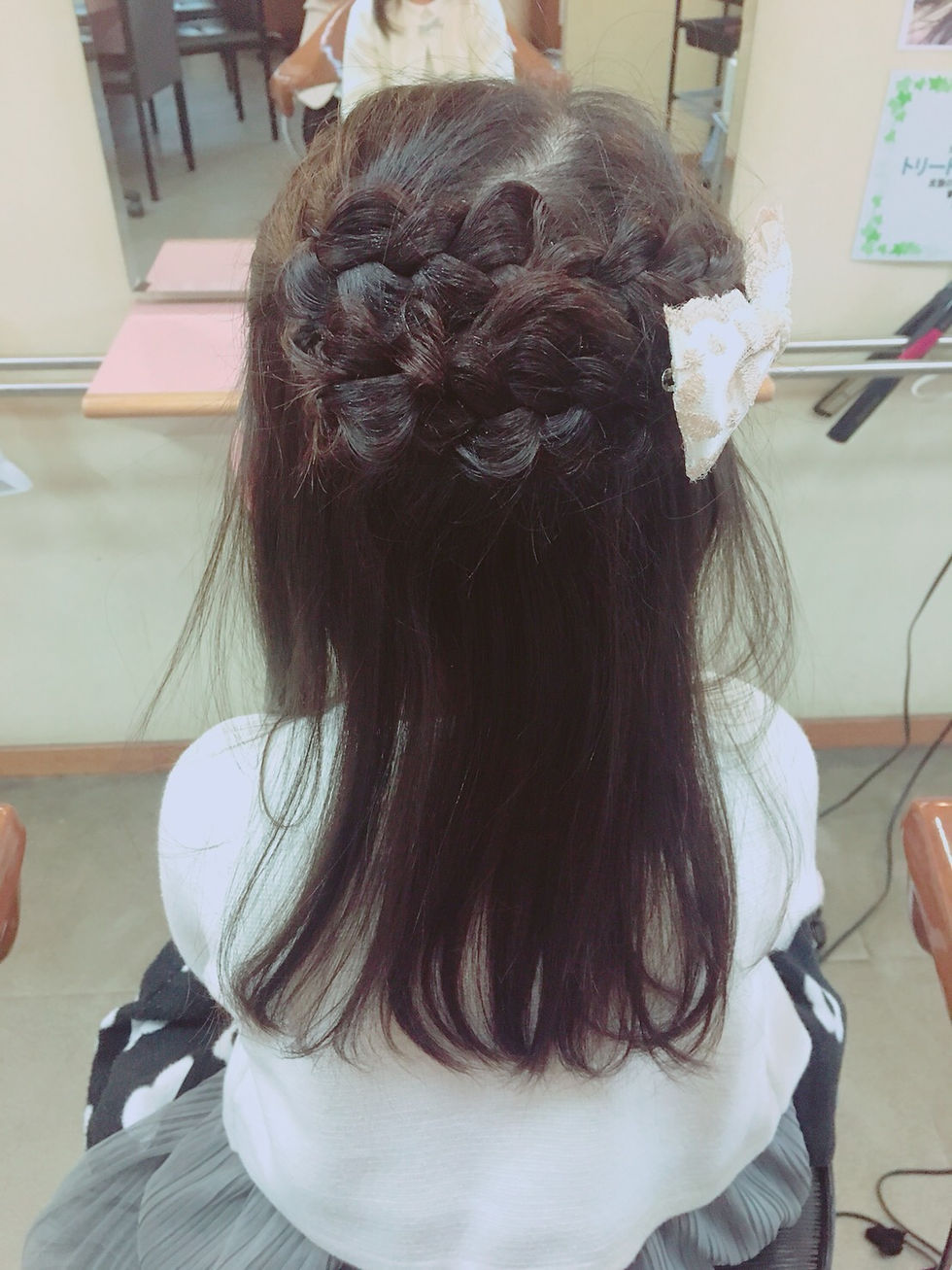 小学校入学式スタイル♪