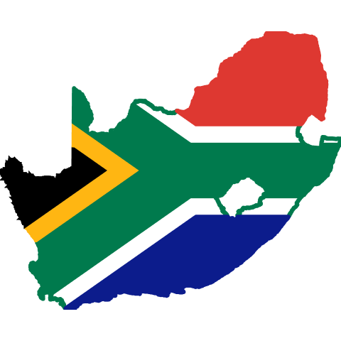 South Africa Map - Wren