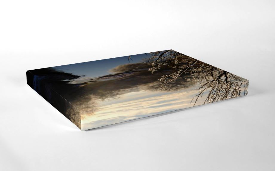 Thumbnail: Canvas Print - Deep Fork River - Arcadia, Oklahoma