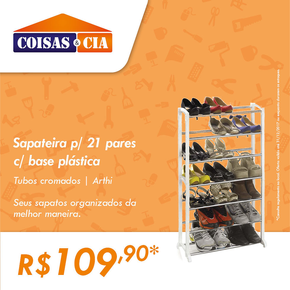 Sapateira p/ 21 pares