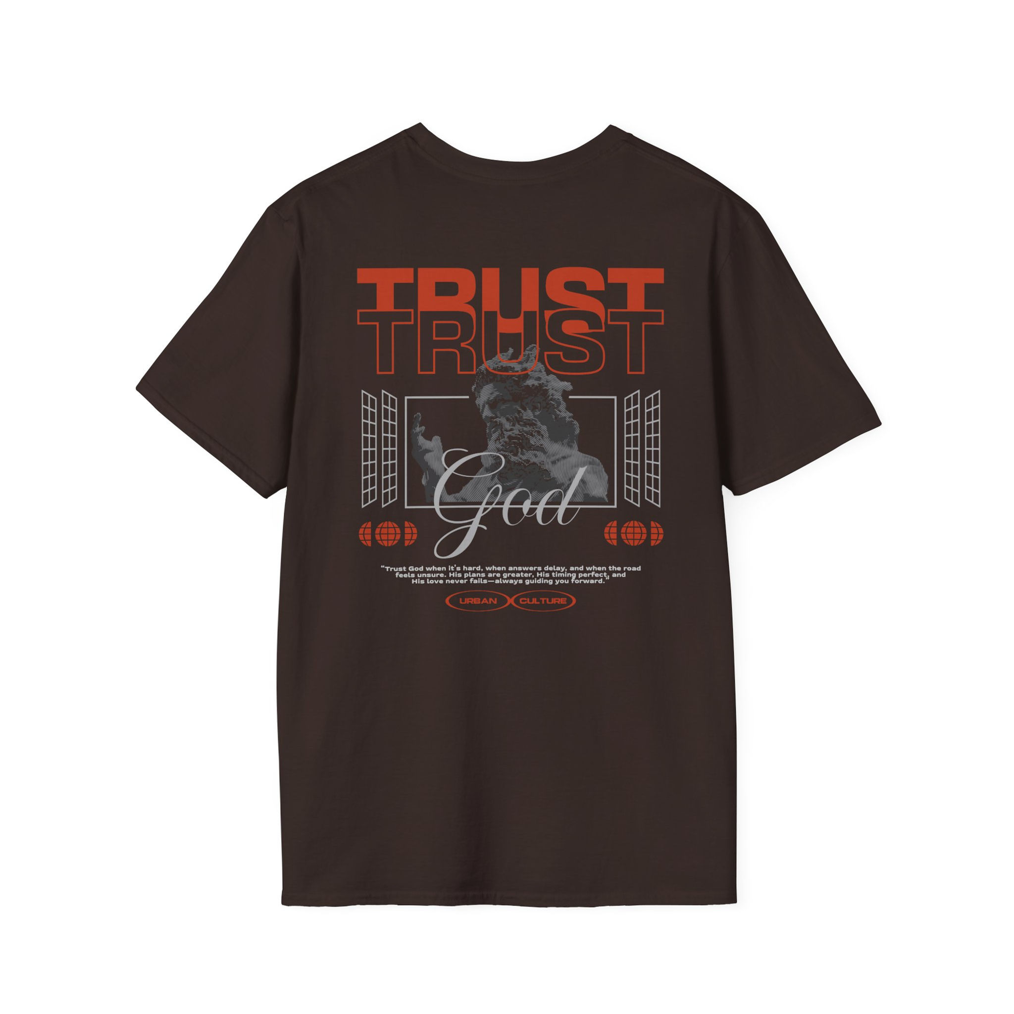 'Trust God' - Unisex Softstyle T-Shirt