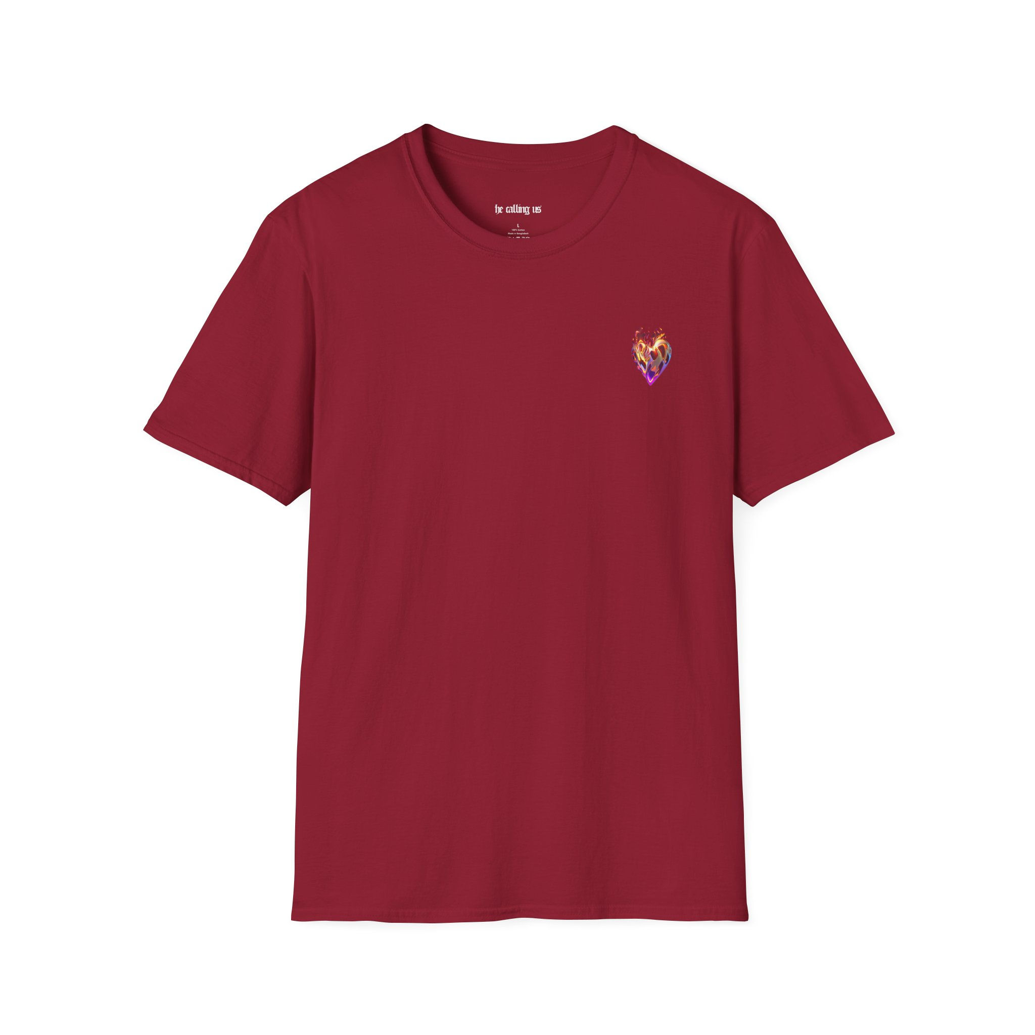 'Deceitful Heart' - Unisex Softstyle T-Shirt (Jeremiah 17:9)