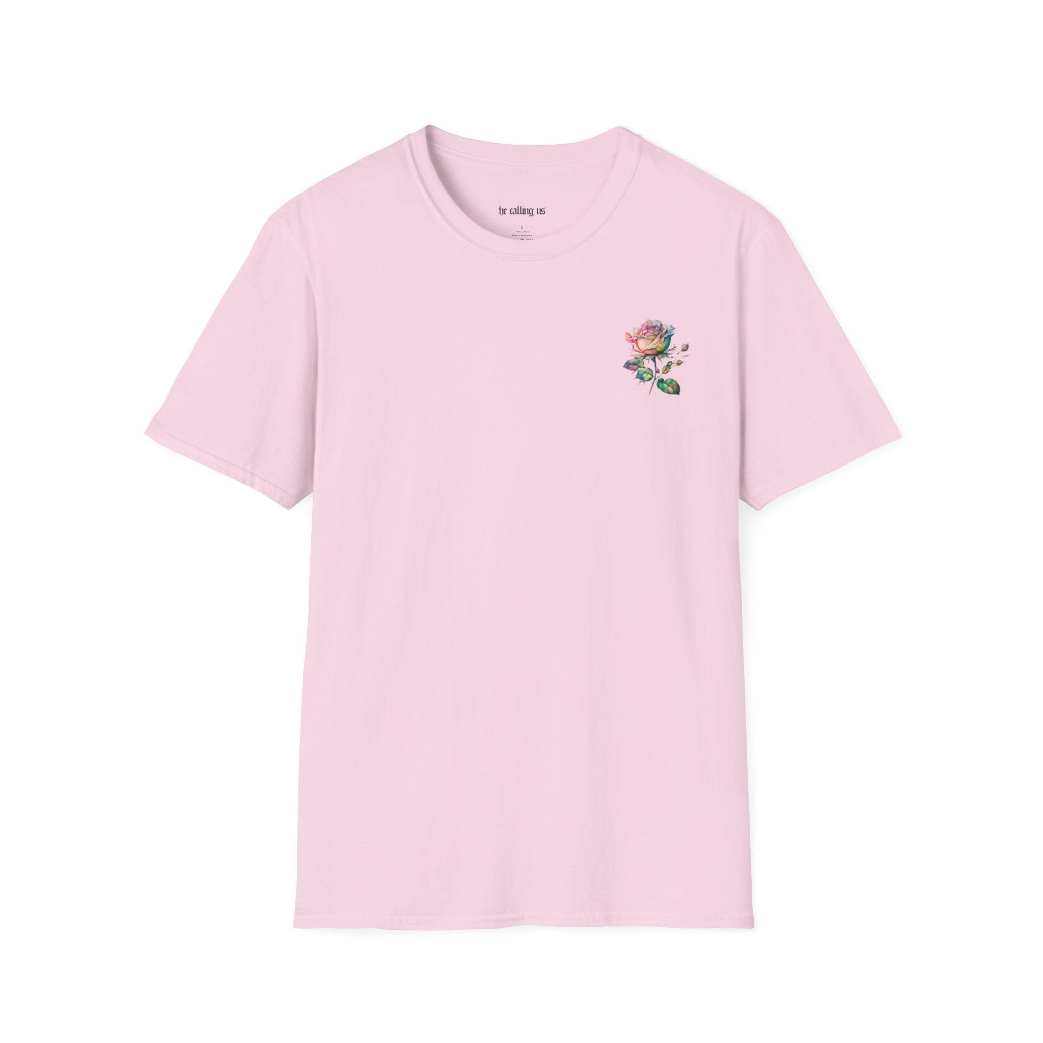 'Restoration' - Unisex Softstyle T-Shirt (Isaiah 35:1)