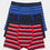 Thumbnail: Boys Trunk- Red/Stripe