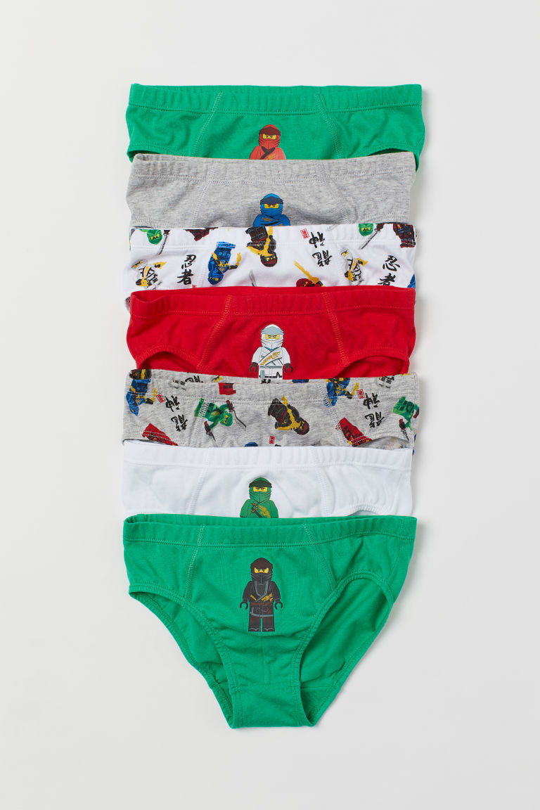 Boys Roar Briefs- Pack of 7