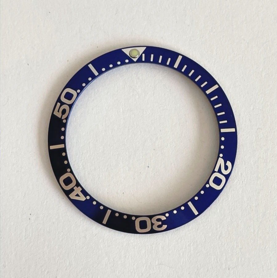 BEZEL INSERT TO FIT OMEGA SEAMASTER 082SU1464 DARK BLUE