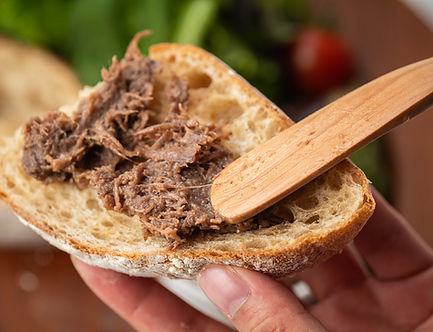 クリーミーで滑らかな食感のコンビーフ