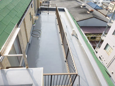 ルーフバルコニー防水_後