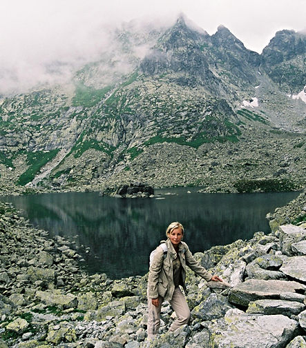 Monika Szmidt at Tatra Mountains