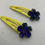 Thumbnail: 'Drama Queen' floral hair clips
