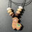 Thumbnail: Brown alpaca silicone necklace