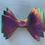 Thumbnail: Shimmer holographic medium hair bow