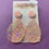 Thumbnail: 'Pale pink opal' teardrop resin earrings