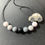 Thumbnail: Beige car silicone necklace
