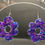 Thumbnail: 'Fantasy' blossom resin earrings