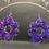 Thumbnail: 'Fantasy' blossom resin earrings