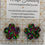 Thumbnail: 'Apple Razzberry' floral studs